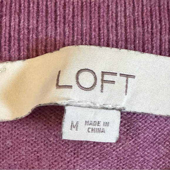 SALE! Loft Fine Knit Tunic Sweater - Picture 4 of 6